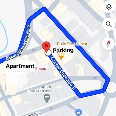 Citadel Oliva 4p Roses, & Centre, Private Parking, Terrace