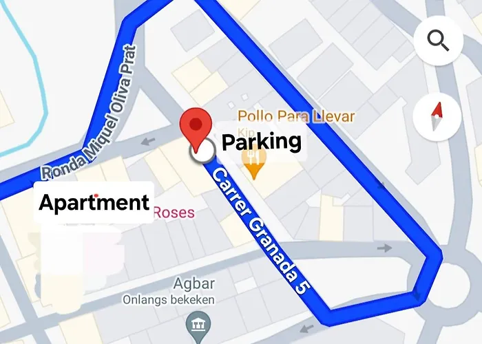 Citadel Oliva 4p Roses, & Centre, Private Parking, Terrace